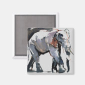 Afrikanischer Elefant 2012 Magnet (Vorderseite/Rückseite)