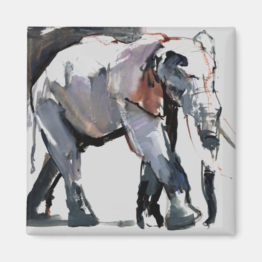 Afrikanischer Elefant 2012 Magnet (Vorne)