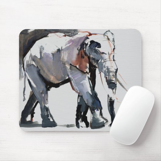 Afrikanischer Elefant 2012 Mousepad (Mit Mouse)