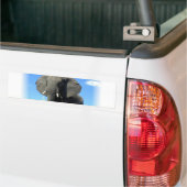 Afrikanischer Elefant-Autoaufkleber Autoaufkleber (Auf Lkw)
