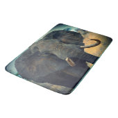 Afrikanischer Elefant Badematte (Schrägansicht)