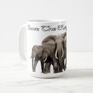 Afrikanischer Elefant Becher Kaffeetasse