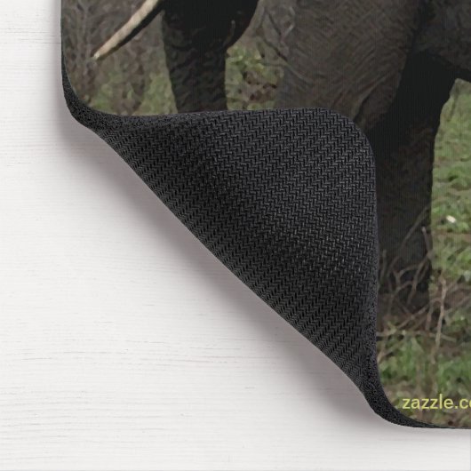 Afrikanischer Elefant Big Five Animal Mousepad (Ecke)