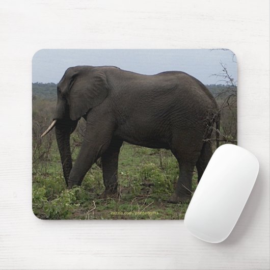 Afrikanischer Elefant Big Five Animal Mousepad (Mit Mouse)