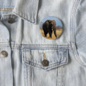 Afrikanischer Elefant Button (Beispiel)