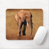 Afrikanischer Elefant für Wildlife Supporter Mouse Mousepad (Mit Mouse)