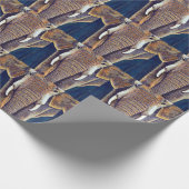 Afrikanischer Elefant-Geschenk-Packpapier Geschenkpapier (Ecke)