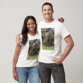 Afrikanischer Elefant | Herde T-Shirt (Unisex)