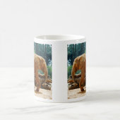 Afrikanischer Elefant Kaffeetasse (Mittel)