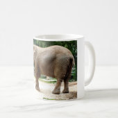 Afrikanischer Elefant Kaffeetasse (VorderseiteRechts)