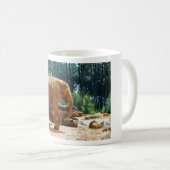 Afrikanischer Elefant Kaffeetasse (VorderseiteRechts)