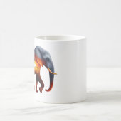 Afrikanischer Elefant Kaffeetasse (Mittel)