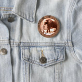 Afrikanischer Elefant-Knopf Button (Beispiel)