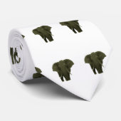 Afrikanischer Elefant Krawatte (Gerollt)