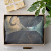 Afrikanischer Elefant Nah Seidenpapier (Geschenk)