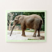 Afrikanischer Elefant Puzzle (Horizontal)