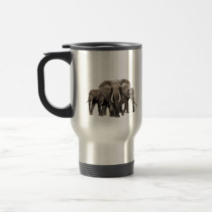 Afrikanischer Elefant Reisetasse Reisebecher