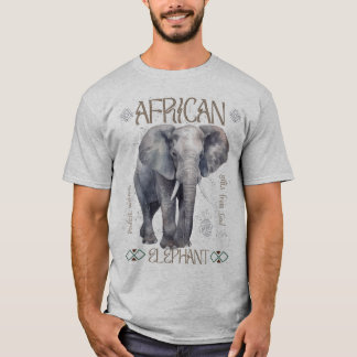 Afrikanischer Elefant: Schutz unserer Wildtiere T-Shirt