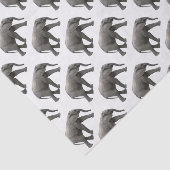 Afrikanischer Elefant Seidenpapier (Ausschnitt)