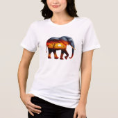 Afrikanischer Elefant-T - Shirt (Vorderseite)