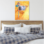 Afrikanischer Elefant "THE MIGHTY TRIBE" Leinwanddruck (Insitu (Schlafzimmer))