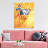 Afrikanischer Elefant "THE MIGHTY TRIBE" Leinwanddruck (Insitu (Wohnzimmer))