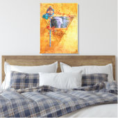 Afrikanischer Elefant "THE MIGHTY TRIBE" Leinwanddruck (Insitu (Schlafzimmer))