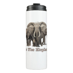 Afrikanischer Elefant Thermol Becher