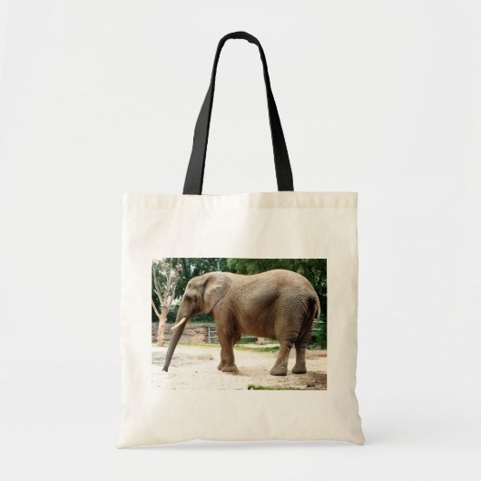 Afrikanischer Elefant Tragetasche (Vorne)
