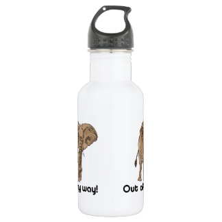 Afrikanischer Elefant Trinkflasche