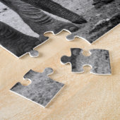 Afrikanischer Elefant u. Kälber | Kenia, Afrika Puzzle (Seite)