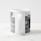 Afrikanischer Elefant und Kälber| Kenia, Afrika Jumbo-Tasse (Rückseite)