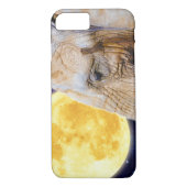 Afrikanischer Elefant und Mond Case-Mate iPhone Hülle (Rückseite)