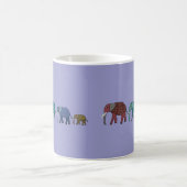 Afrikanischer Elefant-Weg Kaffeetasse (Mittel)