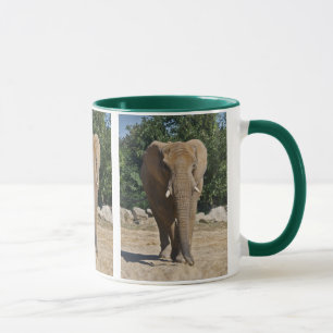 Afrikanischer Elefantenbecher Tasse