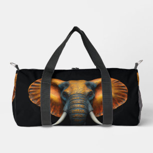 Afrikanischer Elefantenkopf Duffle Bag