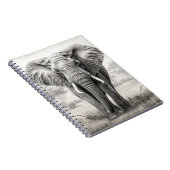 Afrikanischer Elefantenstift Zeichnend Notizblock (Rechte Seite)