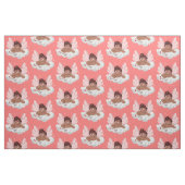 Afrikanischer Engelsmuschelwald Stoff (Fat Quarter (45,7 x 55,9 cm))