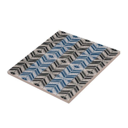 Afrikanischer Entwurf #8 @ Stylnic Fliese (Seite)