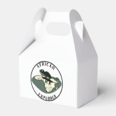 Afrikanischer Explorer Geschenkschachtel (Rückseite)