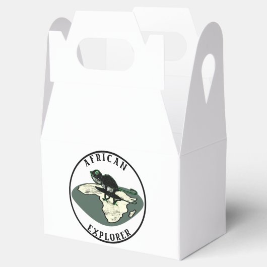 Afrikanischer Explorer Geschenkschachtel (Geöffnet)