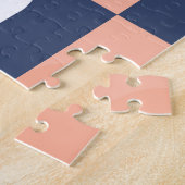 Afrikanischer Farbblock, geometrisches Muster. Puzzle (Seite)