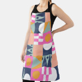 Afrikanischer Farbblock, geometrisches Muster. Schürze (InSitu)