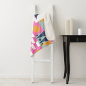 Afrikanischer Farbblock, geometrisches Muster. Sherpadecke (Beispiel)