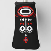 afrikanischer Feststamm Golf Headcover (Rotieren 90)