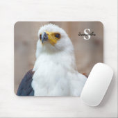 Afrikanischer Fischadler Mousepad (Mit Mouse)