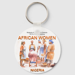 AFRIKANISCHER FRAUEN Schlüsselanhänger DURCH