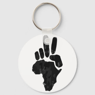 Afrikanischer Frieden Schlüsselanhänger