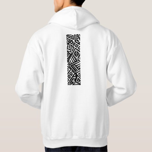 afrikanischer Führer Hoodie (Rückseite)
