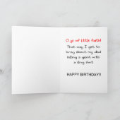 Afrikanischer Geburtstag Karte (Innenseite)